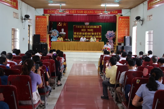 Đại biểu HĐND tỉnh tiếp xúc cử tri tại huyện Quỳnh Lưu