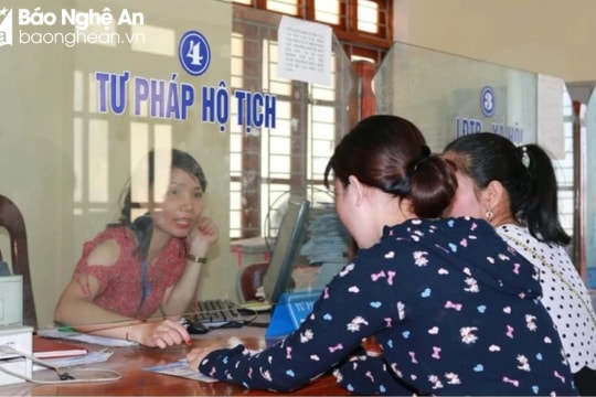 Nâng chất lượng xã, phường, thị trấn đạt chuẩn tiếp cận pháp luật ở Nghệ An