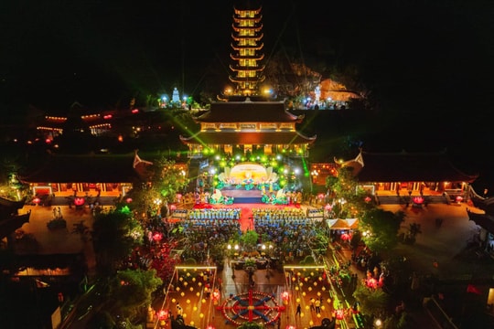 Không khí đại lễ Phật Đản Phật lịch 2568 ở Nghệ An