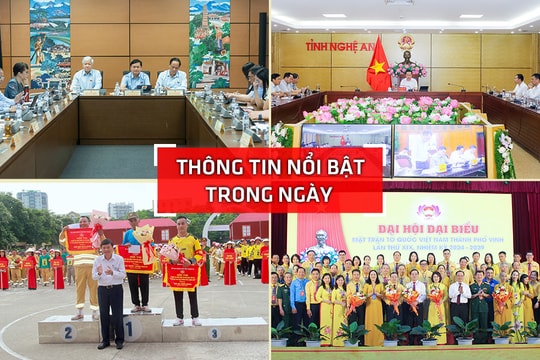 Nghệ An: Thông tin nổi bật ngày 23/5