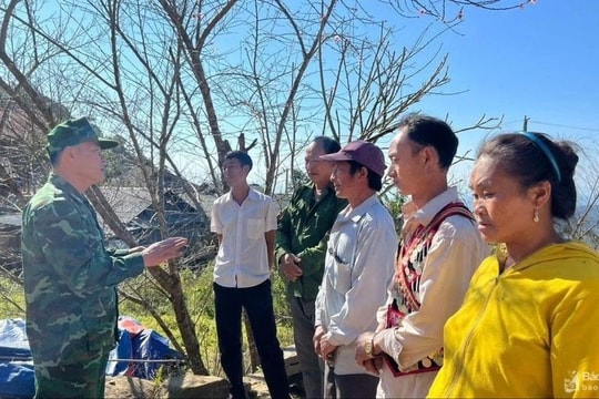 Xây dựng thế trận biên phòng toàn dân gồm những nội dung gì?