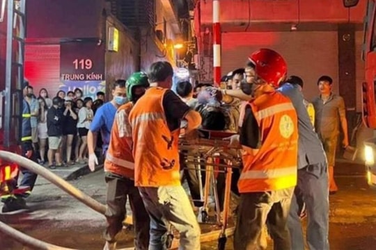 Thủ tướng chỉ đạo khắc phục hậu quả, làm rõ nguyên nhân vụ cháy tại phố Trung Kính, thành phố Hà Nội