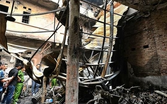 Khởi tố vụ án cháy nhà khiến 14 người tử vong