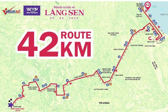 Nghệ An chỉ đạo phối hợp tổ chức Giải Marathon 'Hành trình về Làng Sen'