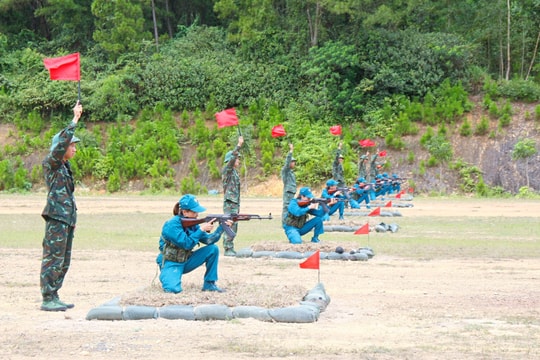 Bế mạc Hội thao bắn súng quân dụng bộ đội địa phương và dân quân tự vệ năm 2024