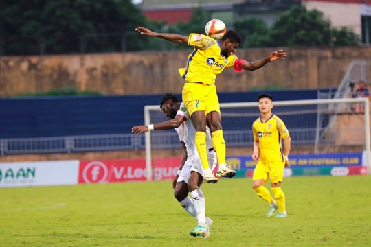 Sông Lam Nghệ An nhận thưởng gần 1,4 tỷ đồng sau 3 trận thắng tại V.League