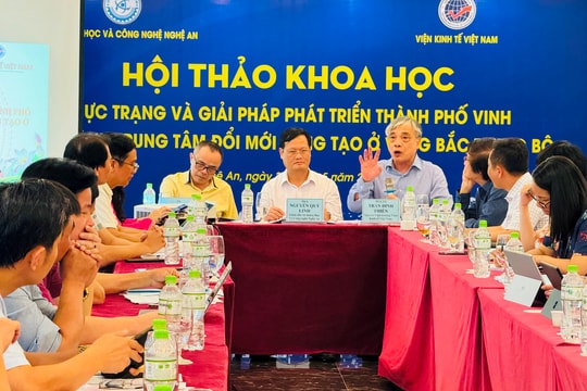 Xây dựng Vinh là Trung tâm đổi mới sáng tạo