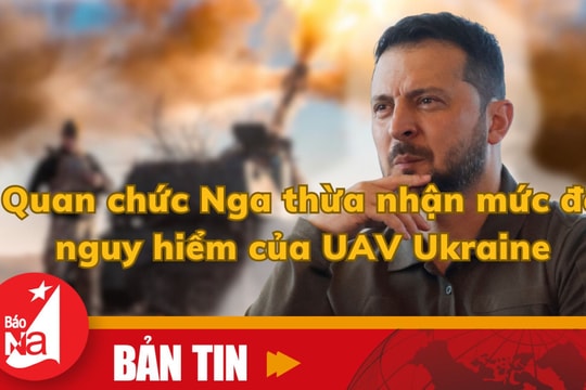Quan chức Nga thừa nhận mức độ nguy hiểm của UAV Ukraine