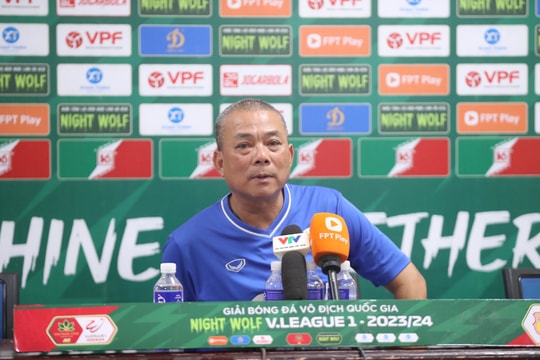 Huấn luyện viên Phạm Anh Tuấn: 'Cuộc đua trụ hạng vẫn rất kịch tính'