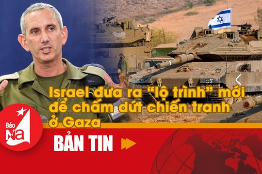 Israel đưa ra 'lộ trình' mới để chấm dứt chiến tranh ở Gaza