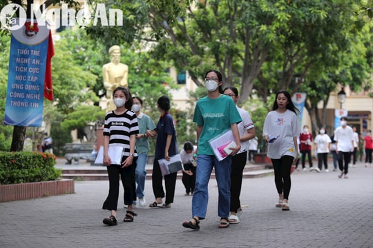 6 lưu ý cho sĩ tử trước Kỳ thi tuyển sinh lớp 10 tại Nghệ An