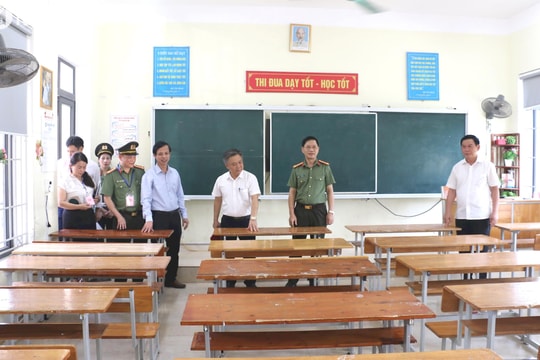 Hoàn tất công tác chuẩn bị Kỳ thi tuyển sinh vào lớp 10 ở Nghệ An