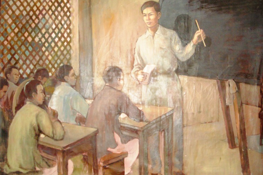 Thầy giáo Nguyễn Tất Thành - tấm gương sáng về tinh thần tự học