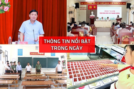 Nghệ An: Thông tin nổi bật ngày 3/6