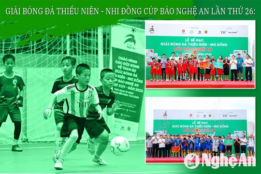 Tấm lòng vì trẻ thơ, vì trách nhiệm với phong trào thể thao tỉnh nhà