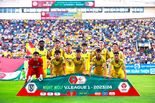 Sông Lam Nghệ An tại V.League 2023/24: Mạo hiểm trẻ hóa lực lượng