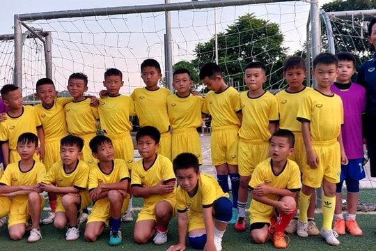 Nhi đồng Quỳ Hợp quyết tâm tiến thẳng vào chung kết Giải Bóng đá TN-NĐ Cúp Báo Nghệ An