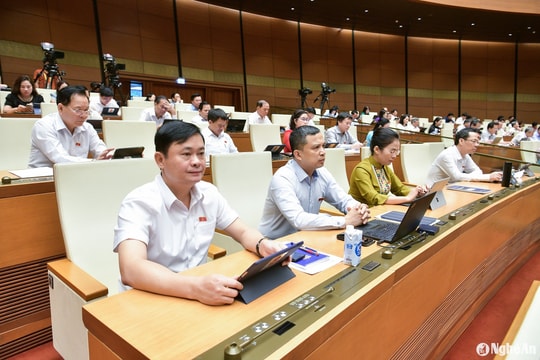 Quốc hội chất vấn các lĩnh vực kiểm toán, văn hóa, thể thao và du lịch