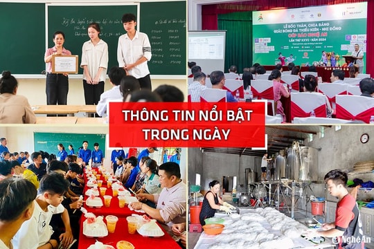 Nghệ An: Thông tin nổi bật ngày 5/6