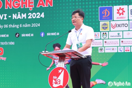 Tổng Biên tập Báo Nghệ An: 'Để những ngày bóng lăn thực sự là những ngày hội'