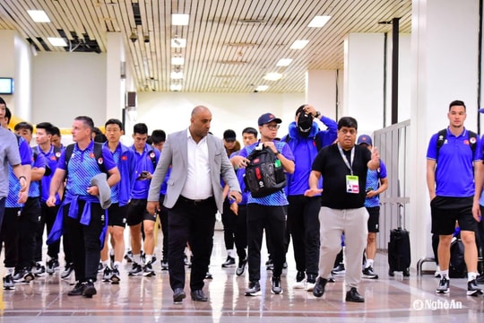 Đội tuyển Việt Nam có mặt tại Iraq, sẵn sàng cho trận đấu cuối tại vòng loại World Cup 2026