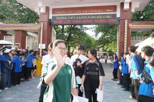 Đề thi chuyên Ngữ văn lớp 10 của Nghệ An tạo hứng thú cho thí sinh