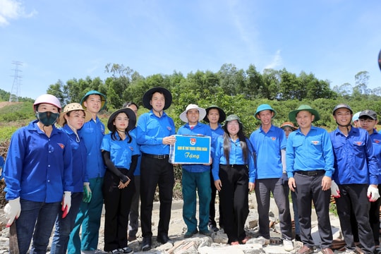 Trung ương Đoàn đánh giá cao công tác hỗ trợ thi công đường dây 500kV mạch 3 của tuổi trẻ Nghệ An
