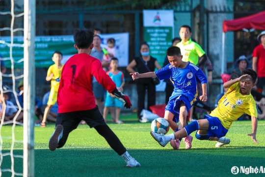 Bên lề sân cỏ Cúp Báo Nghệ An: Bóng đá và tình yêu 200km