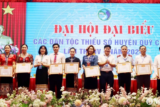 Đại hội đại biểu các dân tộc thiểu số huyện Quỳ Châu lần thứ IV