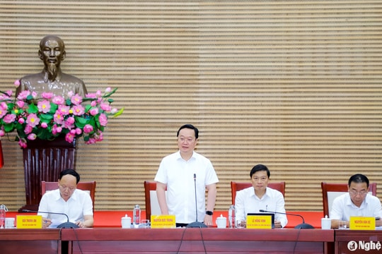 UBND tỉnh Nghệ An họp phiên chuyên đề tháng 6/2024