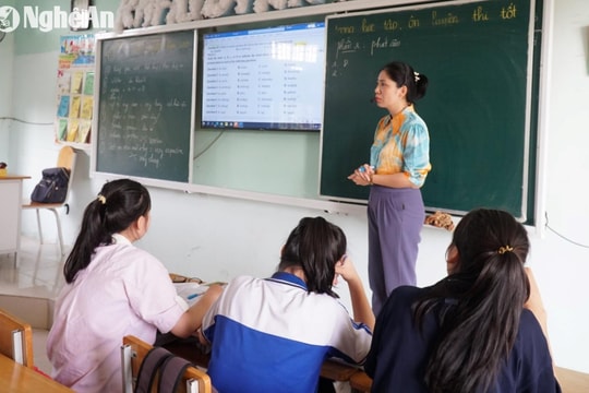 Nghệ An đề xuất bổ sung hơn 6.500 biên chế giáo viên cho năm học mới