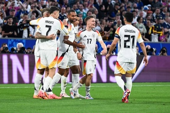 Kết quả EURO 2024 mới nhất: Thắng đậm Scotland, đội tuyển Đức lập kỷ lục