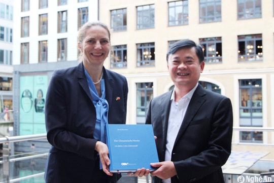 Bí thư Tỉnh ủy Thái Thanh Quý làm việc với Hiệp hội Doanh nghiệp Đức khu vực châu Á-Thái Bình Dương