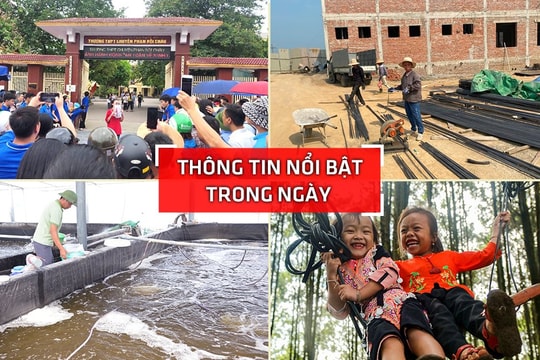 Nghệ An: Thông tin nổi bật ngày 16/6