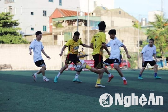 Sôi nổi, hấp dẫn Giải bóng đá Hội Nhà báo tỉnh Nghệ An lần thứ 12 năm 2024