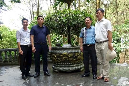 Khu di tích Kim Liên tiếp nhận 9 cây cảnh nghệ thuật quý hiếm