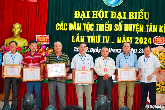 Đại hội đại biểu các dân tộc thiểu số huyện Tân Kỳ lần thứ IV, năm 2024