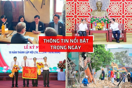 Nghệ An: Thông tin nổi bật ngày 18/6