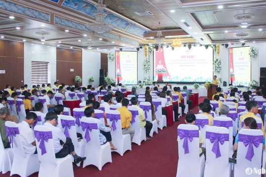 Trao đổi kinh nghiệm phát huy sức mạnh đoàn kết xây dựng nông thôn mới