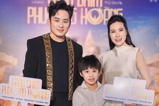 Vợ bí ẩn của ca sĩ Tùng Dương hiếm hoi lộ diện