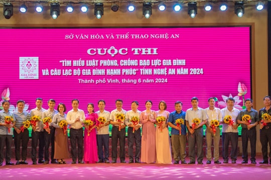 Khai mạc cuộc thi tìm hiểu Luật Phòng, chống bạo lực gia đình