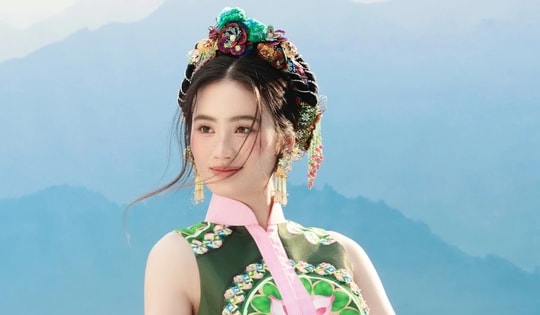 Hoa hậu Ý Nhi khoe nhan sắc thăng hạng ở tuổi 22