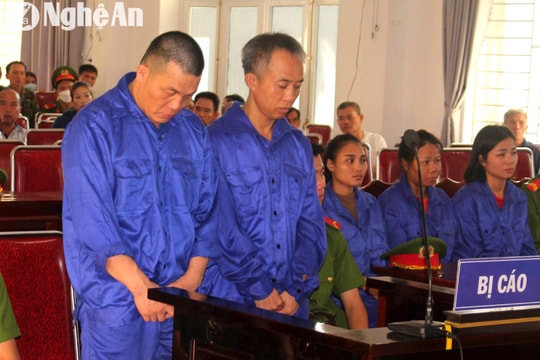 Tòa án nhân dân tỉnh Nghệ An xét xử lưu động 2 vụ án hình sự về ma túy và mua bán người