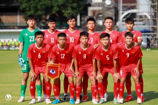 U16 Việt Nam 'hủy diệt' U16 Brunei 15-0 tại giải Đông Nam Á