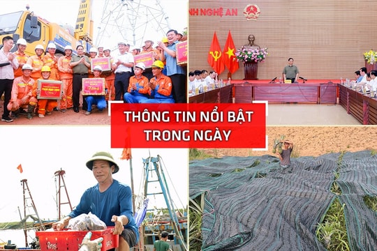 Nghệ An: Thông tin nổi bật ngày 23/6