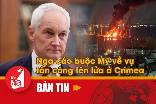 Bản tin quốc tế: Nga cáo buộc Mỹ về vụ tấn công tên lửa ở Crimea
