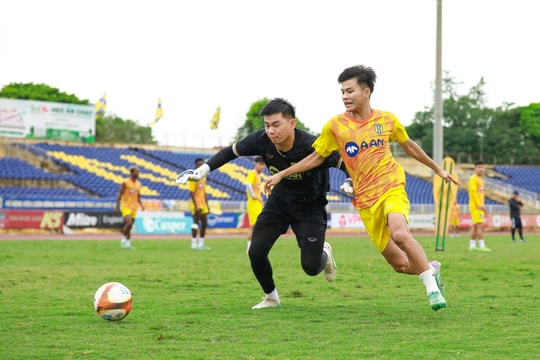 Cơ hội cuối cùng của Sông Lam Nghệ An để tránh vé play-off