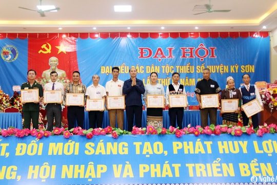 Đại hội đại biểu các dân tộc thiểu số huyện Kỳ Sơn lần thứ IV