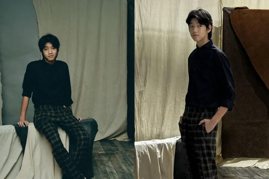 Con trai của Cường đô la và Hồ Ngọc Hà gây ấn tượng về ngoại hình điển trai như tài tử