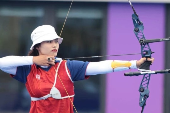 Nữ cung thủ xinh đẹp của Việt Nam chính thức giành vé dự Olympic 2024